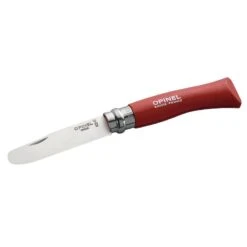 Opinel Children Knife, N°07, Stainless - Red
