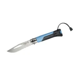 Opinel Mes No 08 Outdoor - Roestfvrij - Blue/grey