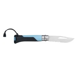 Opinel Mes No 08 Outdoor - Roestfvrij - Blue/grey -Winkel Voor Buitensportartikelen 134228 03 d 229493