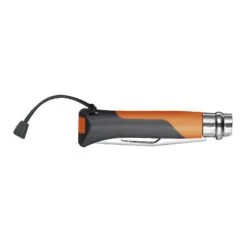 Opinel Mes No 08 Outdoor - Roestfvrij - Orange/grey -Winkel Voor Buitensportartikelen 134239 02 d 229519