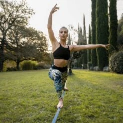 GIBBON Flowline Treewear Set Slackline 25m - Blauw/geel -Winkel Voor Buitensportartikelen 18222 flowline treewear set slackline 25m 6 1156561