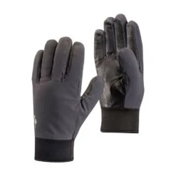 Black Diamond Midweight Softshell Gloves - Smoke