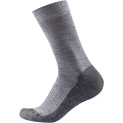 Devold Multi Merino Medium Sokken - 770 Grey Melange