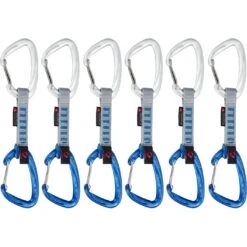 Mammut Crag Wire 10 Cm Indicator Quickdraw Set - Set Van 6 - Silver-ultramarine