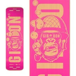 GIBBON Giboard Deck Slacklineboard - Aldo - Pink -Winkel Voor Buitensportartikelen 20402 giboard deck slacklineboard aldo pink 3 1386996