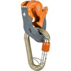 Climbing Technology Click Up + Belay Device - Orange / Lobster