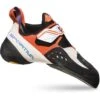 La Sportiva Solution Klimschoenen Dames - White/Lily Orange -Winkel Voor Buitensportartikelen 274370 00 d 549655