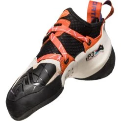 La Sportiva Solution Klimschoenen Dames - White/Lily Orange -Winkel Voor Buitensportartikelen 274370 02 d 549657