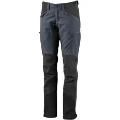 Lundhags Makke Dames Wandelbroek - Granite/Charcoal 834