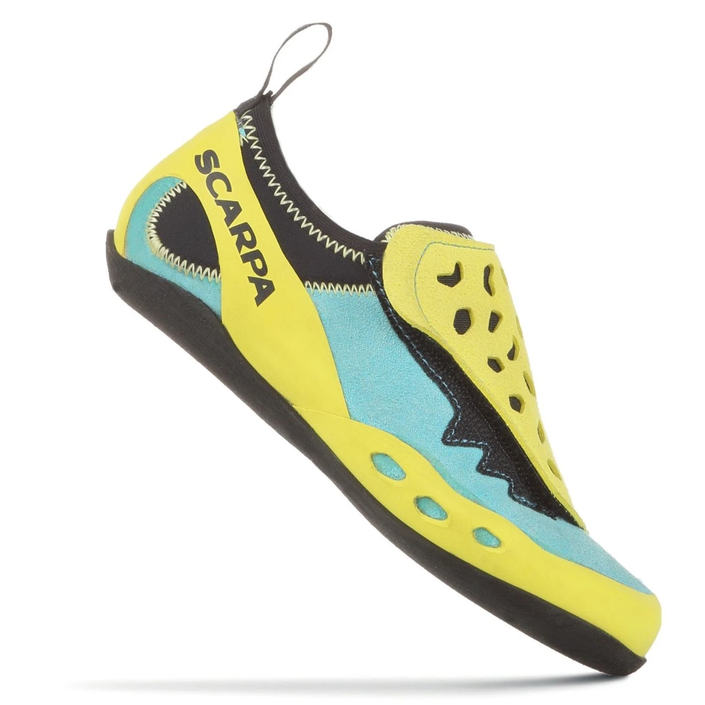 Scarpa Piki J Kinder Klimschoenen - Maledive/yellow 3 Scarpa Piki J Kinder Klimschoenen - Maledive/yellow