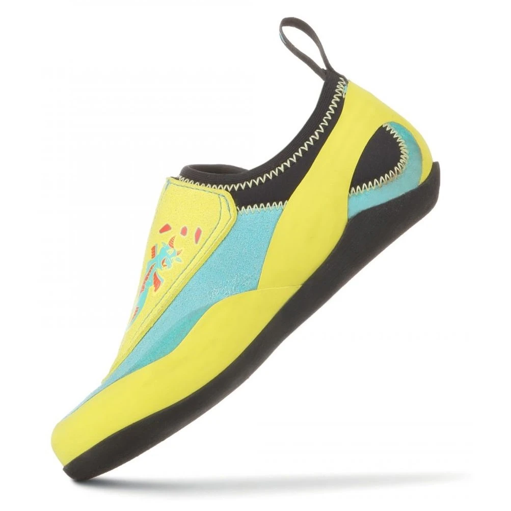 Scarpa Piki J Kinder Klimschoenen - Maledive/yellow 5 Scarpa Piki J Kinder Klimschoenen - Maledive/yellow - Afbeelding 3