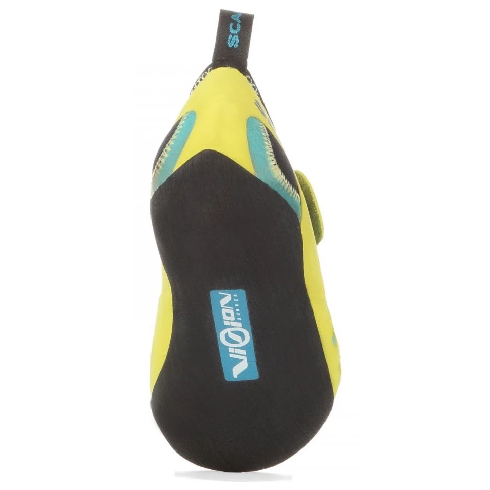 Scarpa Piki J Kinder Klimschoenen - Maledive/yellow 6 Scarpa Piki J Kinder Klimschoenen - Maledive/yellow - Afbeelding 4
