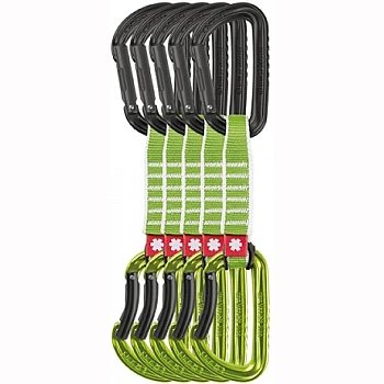 Ocun Ocún Falcon QD Zoom PA 15/22mm - Quickdraw Set - Set Van 5 - Groen 3 Ocun Ocún Falcon QD Zoom PA 15/22mm - Quickdraw Set - Set Van 5 - Groen