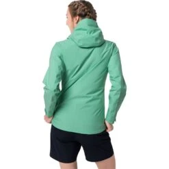 Jack Wolfskin JWP Shell Dames Regenjas - Pacific Green -Winkel Voor Buitensportartikelen 363098 02 d 782718