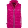 Trollkids Trondheim Vest Kids - Magenta/Silver Grey