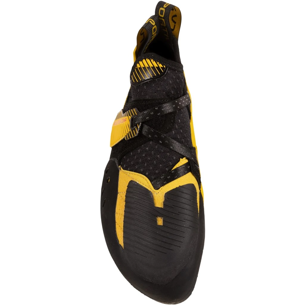 La Sportiva Solution Comp Klimschoenen - Zwart/Geel 4 La Sportiva Solution Comp Klimschoenen - Zwart/Geel - Afbeelding 2