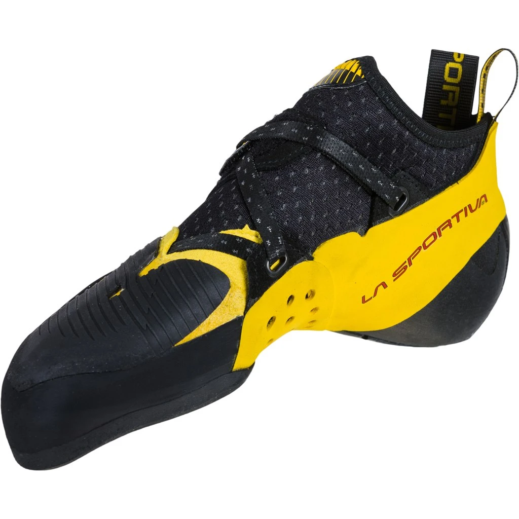 La Sportiva Solution Comp Klimschoenen - Zwart/Geel 6 La Sportiva Solution Comp Klimschoenen - Zwart/Geel - Afbeelding 4