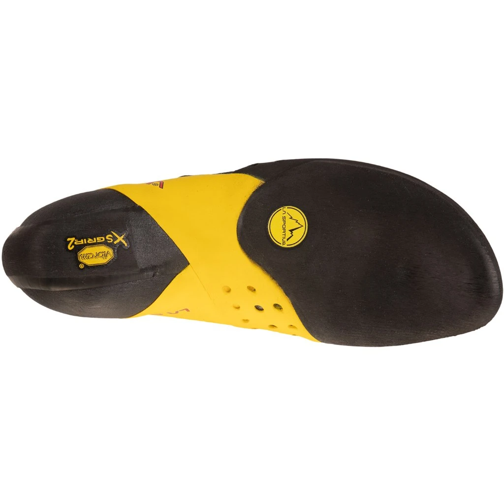 La Sportiva Solution Comp Klimschoenen - Zwart/Geel 8 La Sportiva Solution Comp Klimschoenen - Zwart/Geel - Afbeelding 6