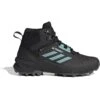 Adidas TERREX Swift R3 Mid GORE-TEX Wandelschoenen Dames - Core Black/mint On/grey Five HP8712 -Winkel Voor Buitensportartikelen adidas womens terrex swift r3 mid gore tex hiking shoes core black mint on grey five hp8712 5 1417002