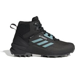 Adidas TERREX Swift R3 Mid GORE-TEX Wandelschoenen Dames - Core Black/mint On/grey Five HP8712