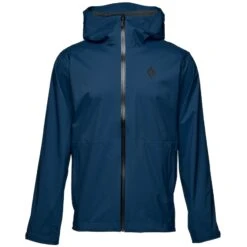Black Diamond Stormline Stretch Rain Shell - Men's Rain Jacket - Indigo