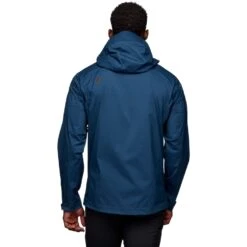 Black Diamond Stormline Stretch Rain Shell - Men's Rain Jacket - Indigo -Winkel Voor Buitensportartikelen apcdt04013med1 stormline stretch rain shell mens regenjacke indigo 3 1318408
