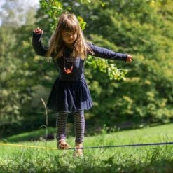 GIBBON Banana Lama Treewear Set Slackline - Blauw/geel -Winkel Voor Buitensportartikelen banana lama treewear setslackline gibbonslacklines 344900 5 1019347