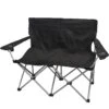 Basic NATURE | Relags Travelchair Love Seat Campingstoel - Zwart -Winkel Voor Buitensportartikelen basic nature travelchair camping chair love seat black 1 1435338