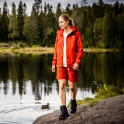 Bergans Nordmarka Leaf Light Dames Short - Dark Brick -Winkel Voor Buitensportartikelen bergans nordmarka leaf light womens shorts dark brick 6 1346018