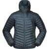 Bergans Senja Light Donsjas W/Hood - Orion Blue/smoke Blue -Winkel Voor Buitensportartikelen bergans senja down light jacket w hood orion blue smoke blue 1 1306236