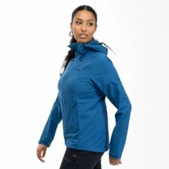 Bergans Skar Light Windbreaker Dames Jas - North Sea Blue -Winkel Voor Buitensportartikelen bergans skar light windbreaker womens jacket north sea blue 4 1539927