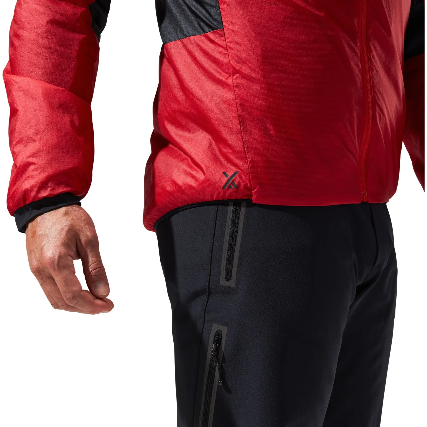 Berghaus MTN Arete LB Geïsoleerde Jas Met Capuchon Heren - Goji Berry/Jet Black 10 Berghaus MTN Arete LB Geïsoleerde Jas Met Capuchon Heren - Goji Berry/Jet Black - Afbeelding 8