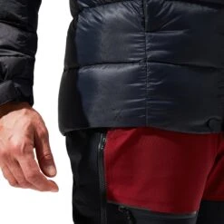 Berghaus MTN Arete Ultra Donsjas Met Capuchon Heren - Zwart/Zwart -Winkel Voor Buitensportartikelen berghaus mens mtn arete ultra down hoody black black 11 1312296