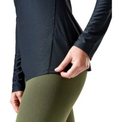 Berghaus 24/7 Tech Shirt Met Lange Mouwen Dames - Zwart/Zwart -Winkel Voor Buitensportartikelen berghaus womens 24 7 long sleeve tech t shirt black black 5 1421292