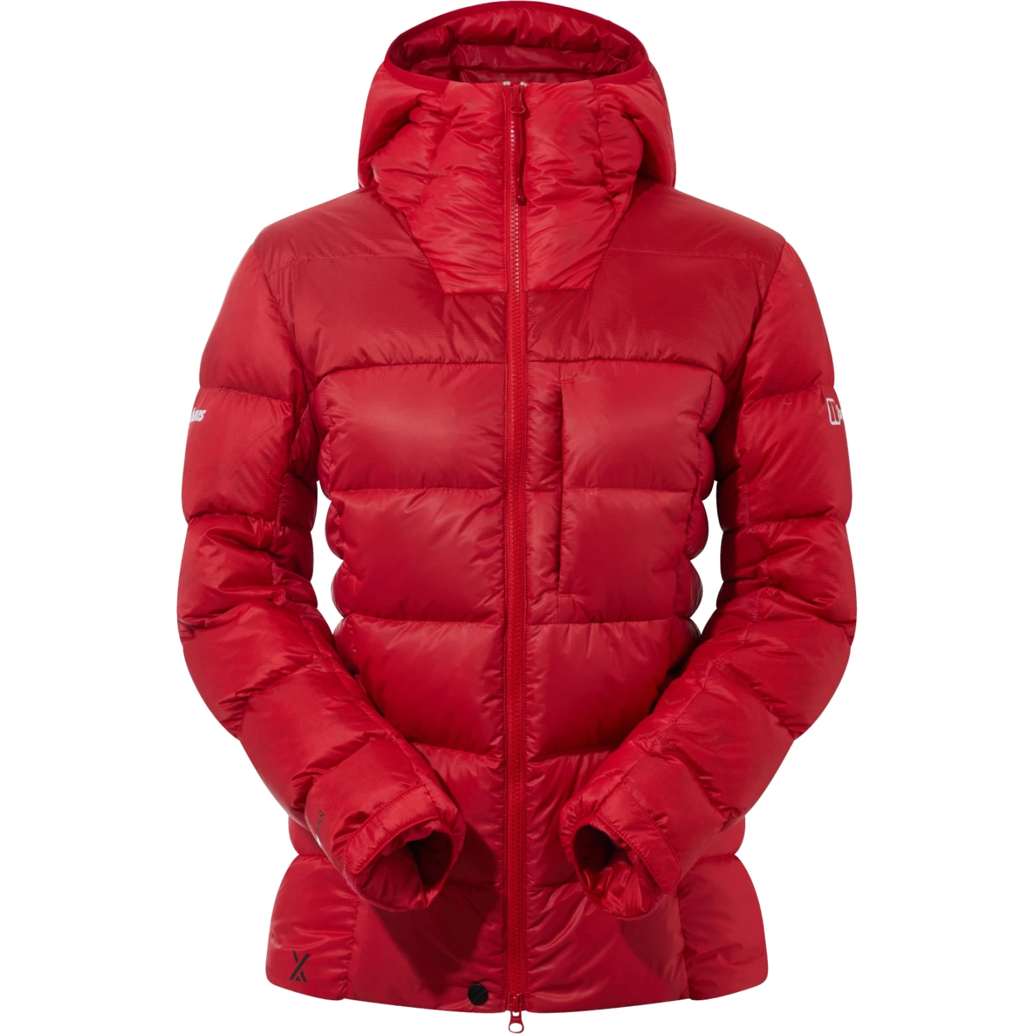Berghaus MTN Arete Ultra Donsjas Met Capuchon Dames - Goji Berry/Haute Red 5 Berghaus MTN Arete Ultra Donsjas Met Capuchon Dames - Goji Berry/Haute Red - Afbeelding 3