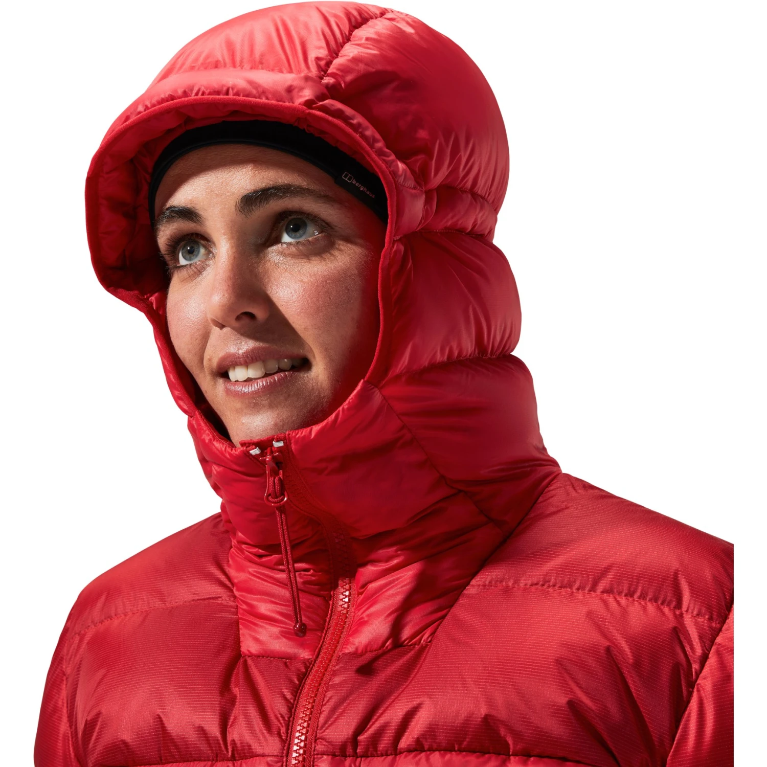 Berghaus MTN Arete Ultra Donsjas Met Capuchon Dames - Goji Berry/Haute Red 16 Berghaus MTN Arete Ultra Donsjas Met Capuchon Dames - Goji Berry/Haute Red - Afbeelding 14