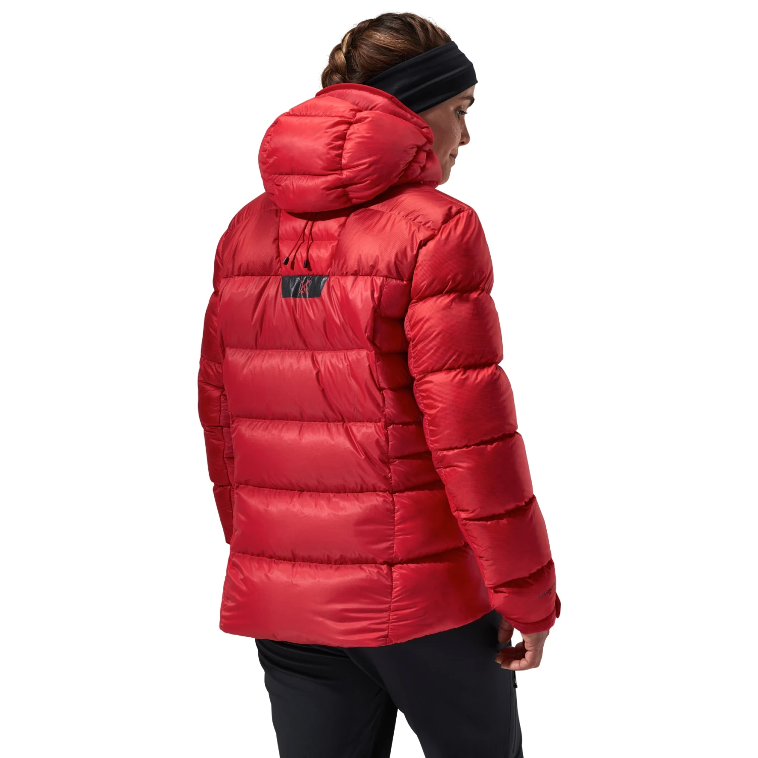 Berghaus MTN Arete Ultra Donsjas Met Capuchon Dames - Goji Berry/Haute Red 4 Berghaus MTN Arete Ultra Donsjas Met Capuchon Dames - Goji Berry/Haute Red - Afbeelding 2