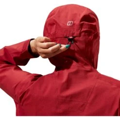 Berghaus Truda Flex Regenjas Dames - Tall Poppy -Winkel Voor Buitensportartikelen berghaus womens truda flex waterproof jacket tall poppy 10 1526702