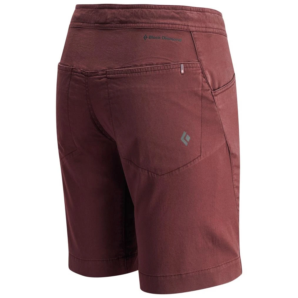 Black Diamond Credo Shorts Women's Climbing Pants - Cherrywood 4 Black Diamond Credo Shorts Women's Climbing Pants - Cherrywood - Afbeelding 2