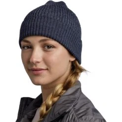 Buff® Merino Active Beanie - Solid Night Blue -Winkel Voor Buitensportartikelen buff merino active beanie solid night blue 3 1559984