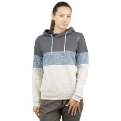 Chillaz Walchsee Hoodie Dames - Blue Melange/white Melange