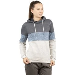 Chillaz Walchsee Hoodie Dames - Blue Melange/white Melange -Winkel Voor Buitensportartikelen chillaz walchsee hoody women blue melange white melange 4 1398756