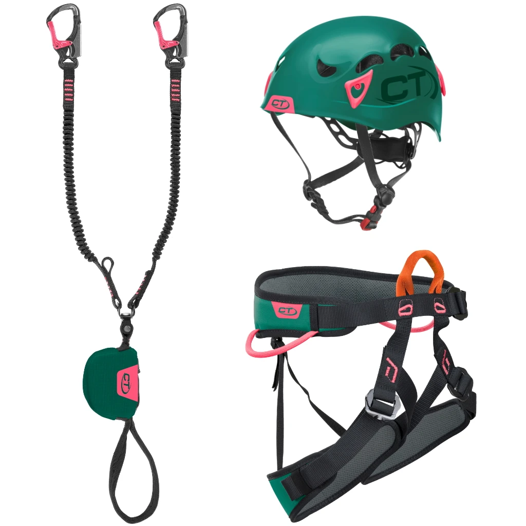 Climbing Technology Via Ferrata Kit Plus G-Compact W (Top Shell Compact + Galaxy + Explorer) 3 Climbing Technology Via Ferrata Kit Plus G-Compact W (Top Shell Compact + Galaxy + Explorer)