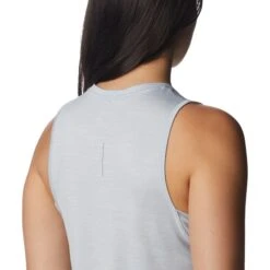 Columbia Alpine Chill Zero Tanktop Dames - White Heather -Winkel Voor Buitensportartikelen columbia alpine chill zero tank top women white heather 2 1488134