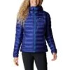 Columbia Pebble Peak Donsjack Met Capuchon Dames - Dark Sapphire -Winkel Voor Buitensportartikelen columbia pebble peak down hooded jacket women dark sapphire 5 1239320