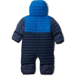 Columbia Powder Lite Omkeerbaar Sneeuwpak Kinderen - Collegiate Navy/Bright Indigo/Dark Mountain -Winkel Voor Buitensportartikelen columbia powder lite reversible bunting kids collegiate navy bright indigo dark mountain 3 1240001