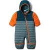 Columbia Powder Lite Omkeerbaar Sneeuwpak Kinderen - Metal/Night Wave/Bright Orange -Winkel Voor Buitensportartikelen columbia powder lite reversible bunting kids metal night wave bright orange 5 1506279