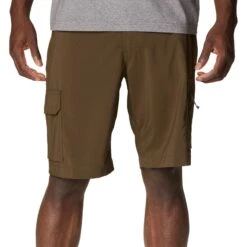 Columbia Silver Ridge Utility Cargo Shorts - Olive Green