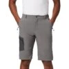 Columbia Triple Canyon Shorts - City Grey, Shark - Lengte 12