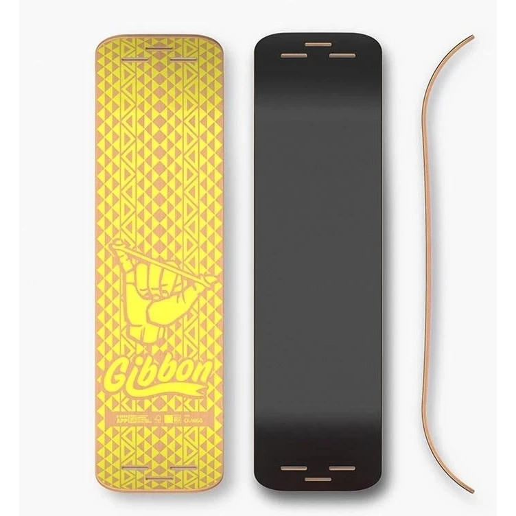 GIBBON Giboard Deck Slacklineboard - Chango - Yellow 5 GIBBON Giboard Deck Slacklineboard - Chango - Yellow - Afbeelding 3